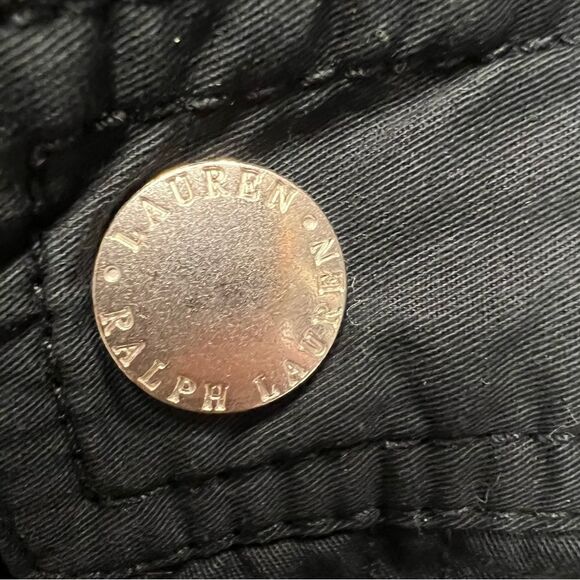 Ralph Lauren black cargo style cotton pants Sz 10 - Picture 5 of 7